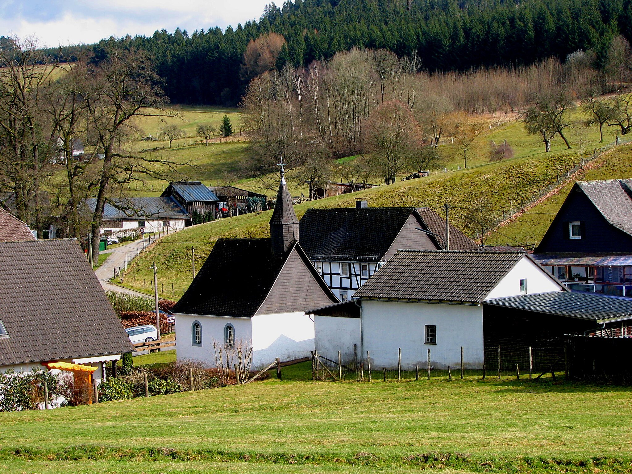 Die Agatha-Kapelle in Büemke