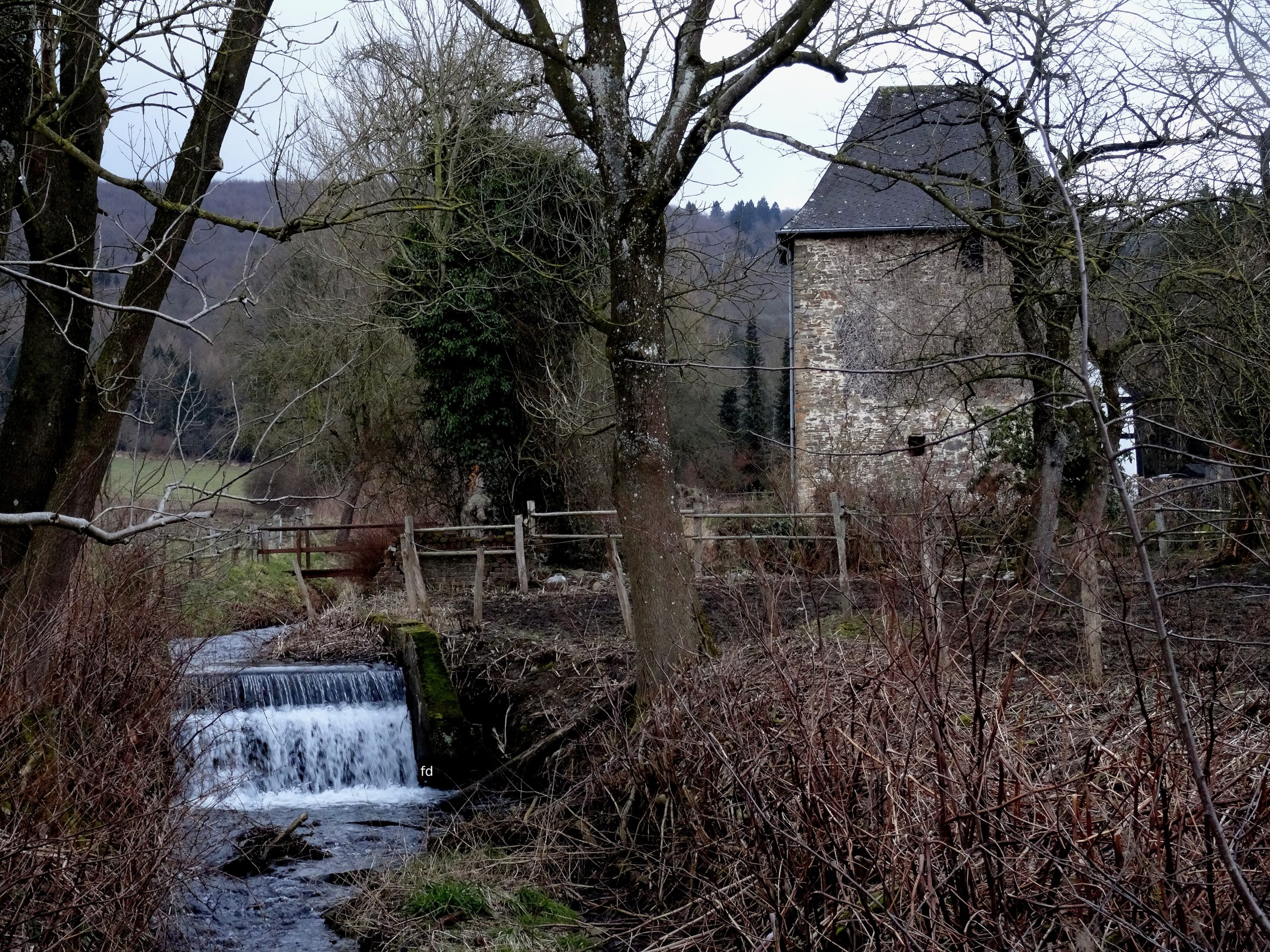 Der Wehrturm in Enste