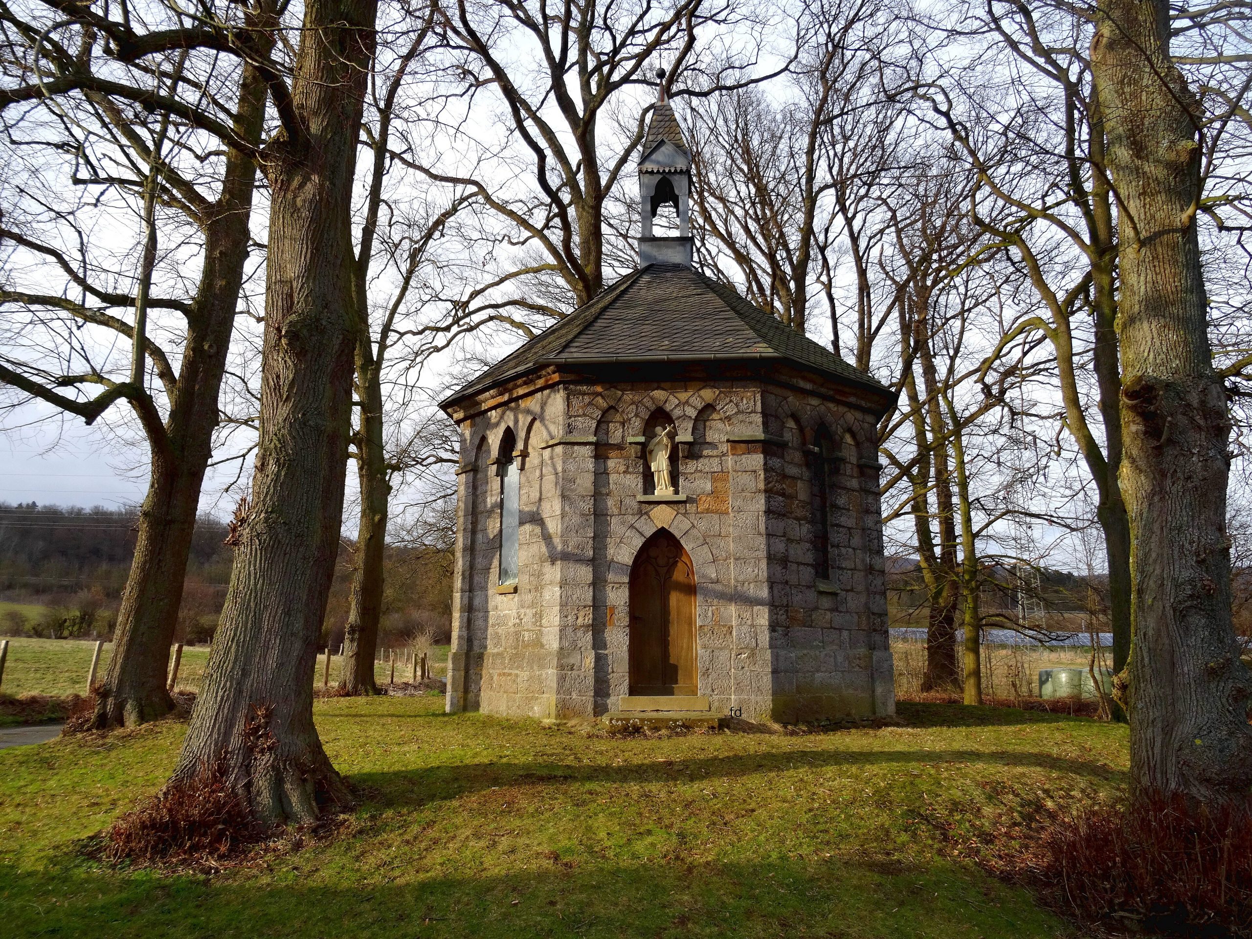 Die Franz-Xaver-Kapelle im Ensthof