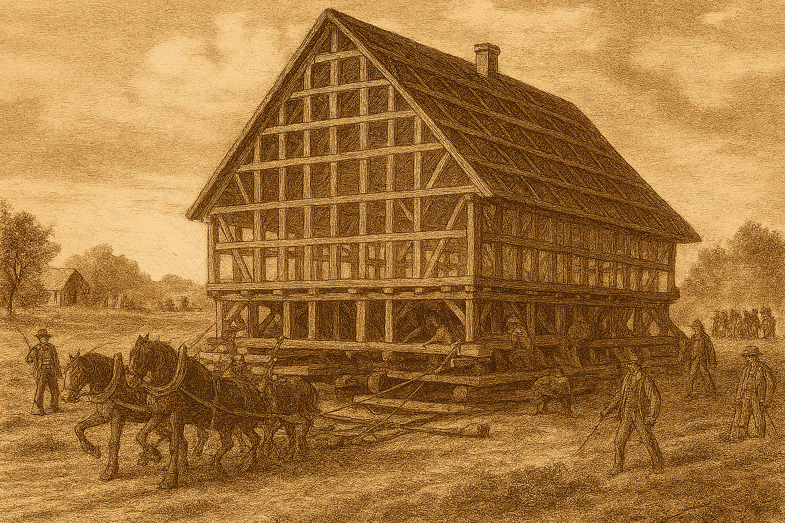 Translozierte Bauern- und Forsthäuser