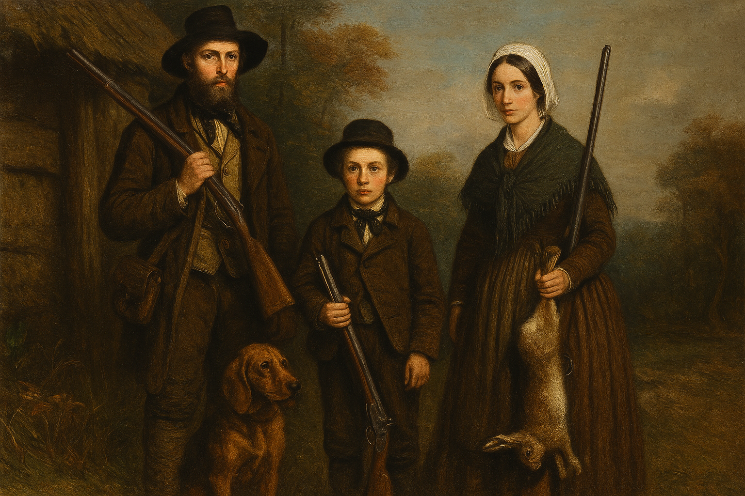 Wölfe, Oberjägermeister und die Försterfamilie Holzapfel