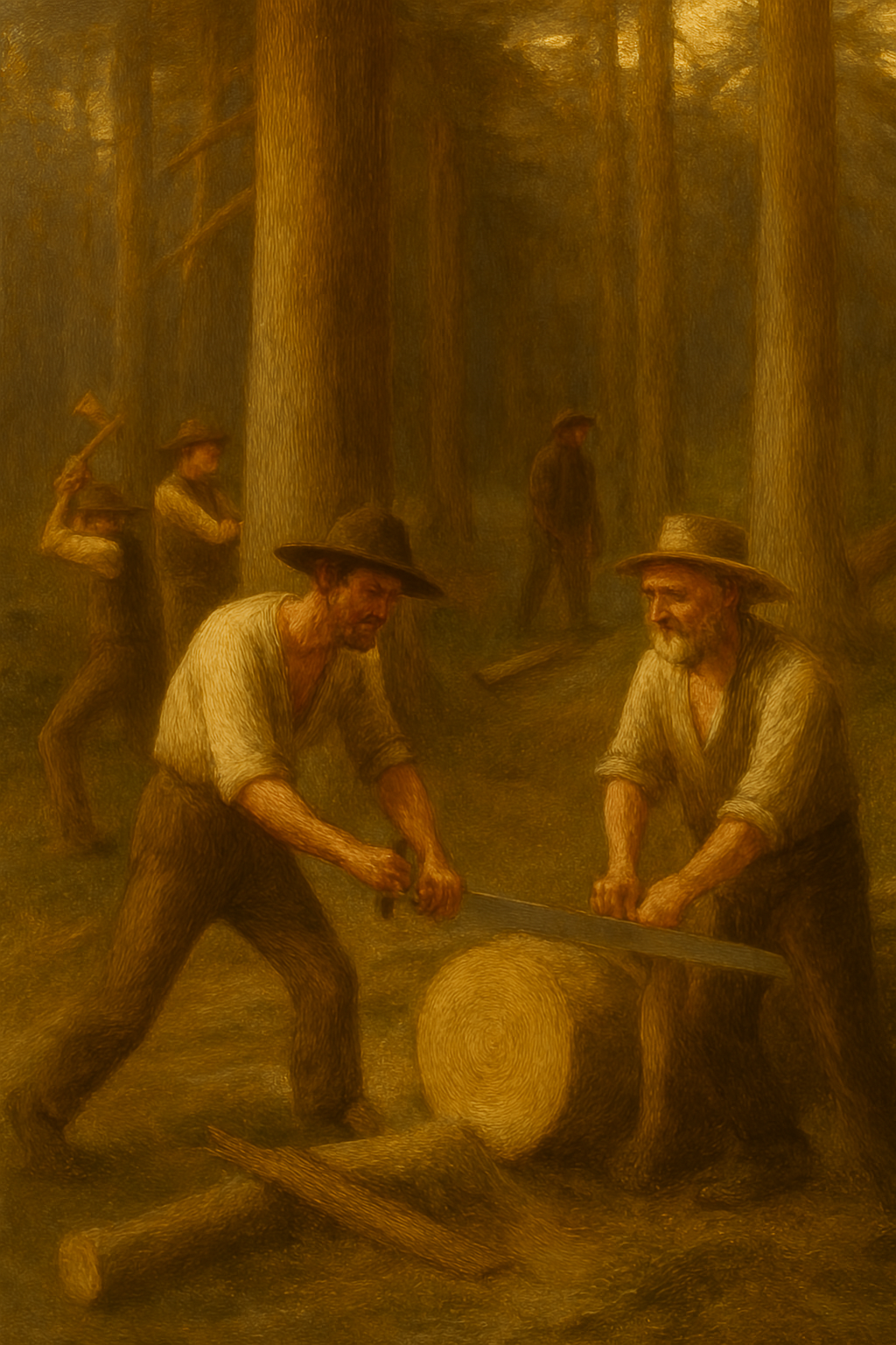 Theodor, der Holzarbeiter aus Holzen