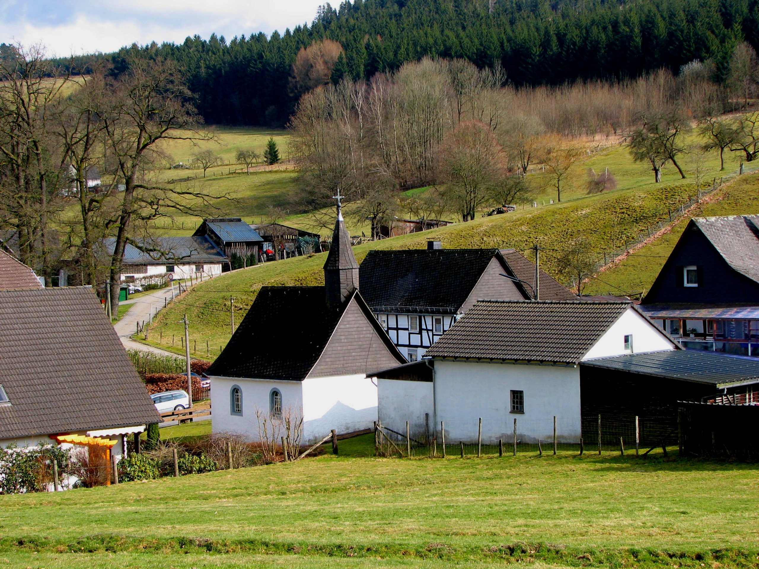 Die Agatha-Kapelle in Büemke