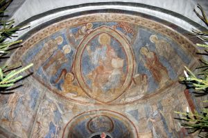 Romanische Bilderwelt in der Kirche St. Cyriakus in Berghausen