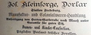Das Adressbuch für die Stadt und den Kreis Meschede