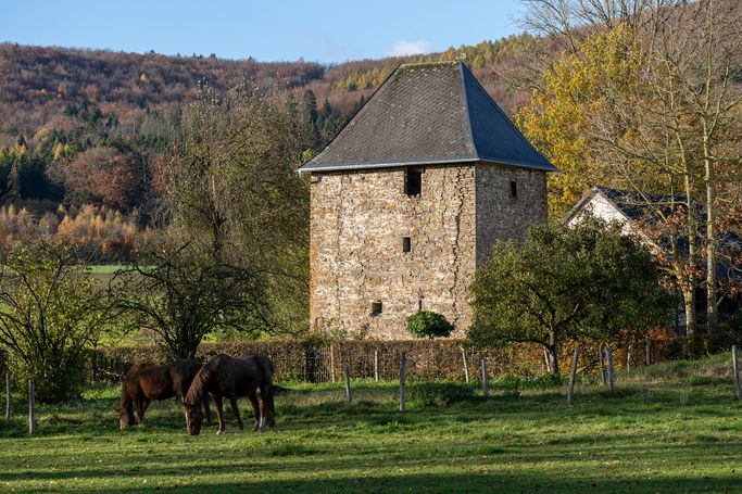 Der Wehrturm in Enste