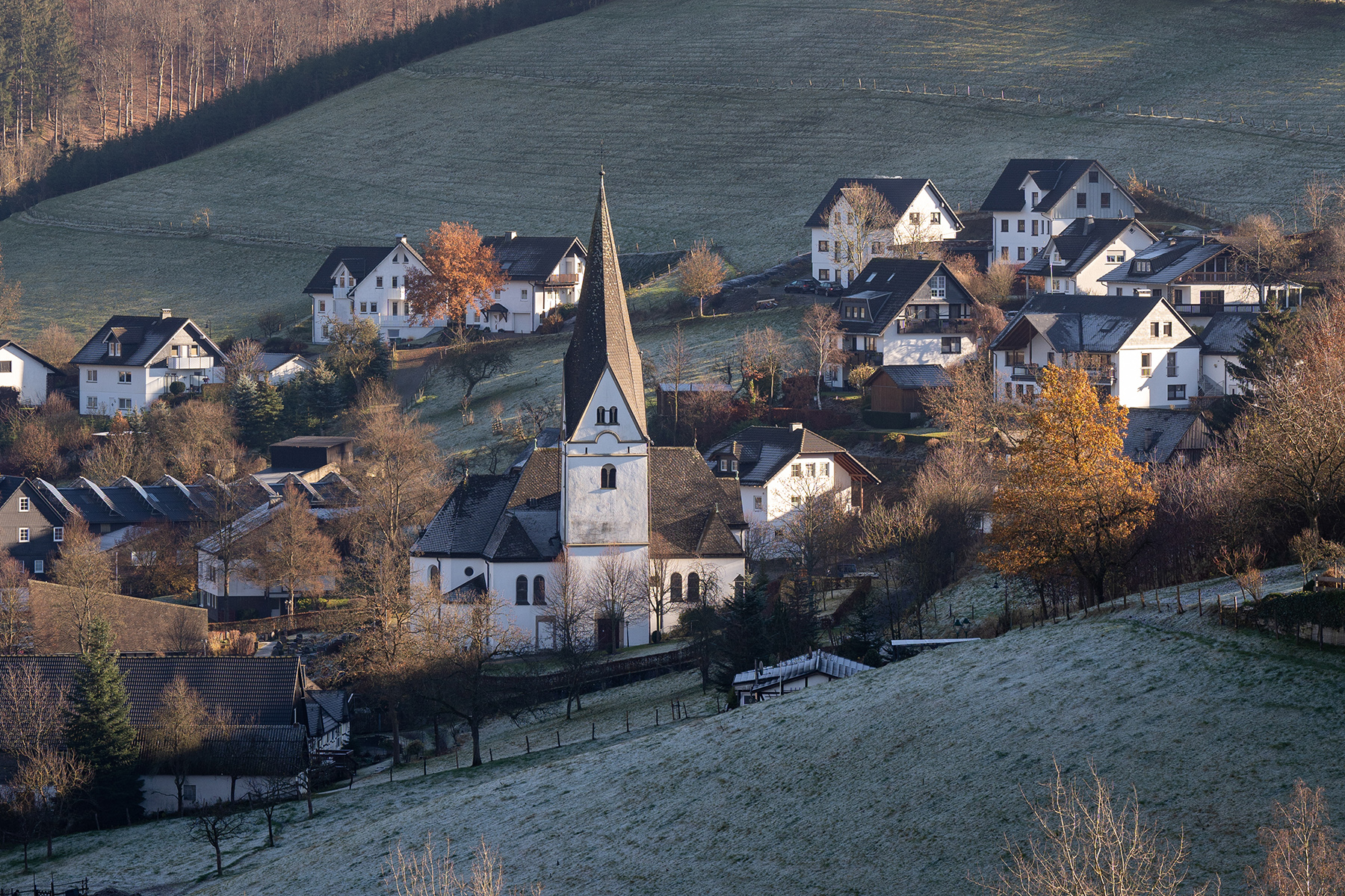 Die Pfarrkirche St. Lambertus in Kirchrarbach