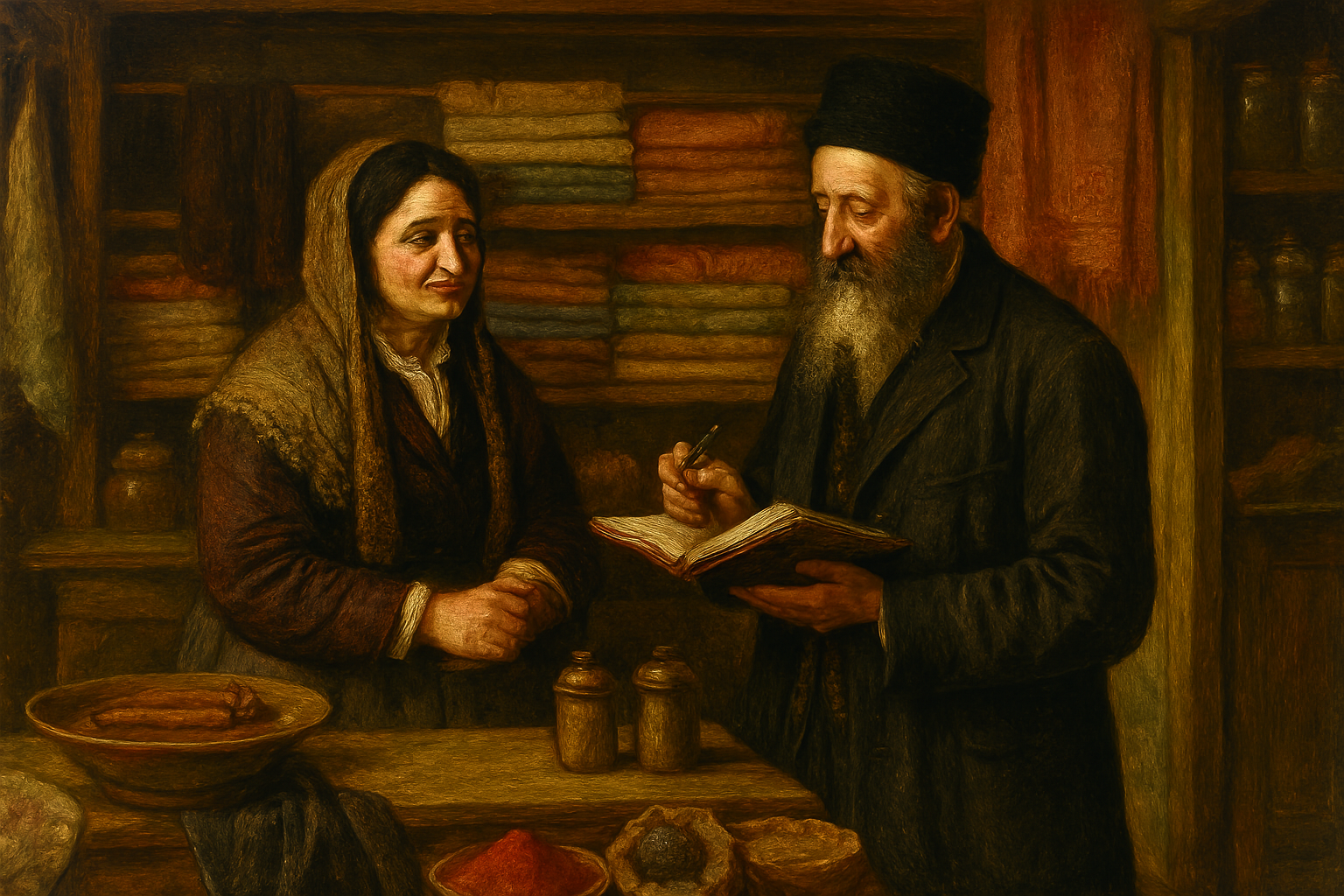 Die Frau des Cobbenroder Kaufmanns