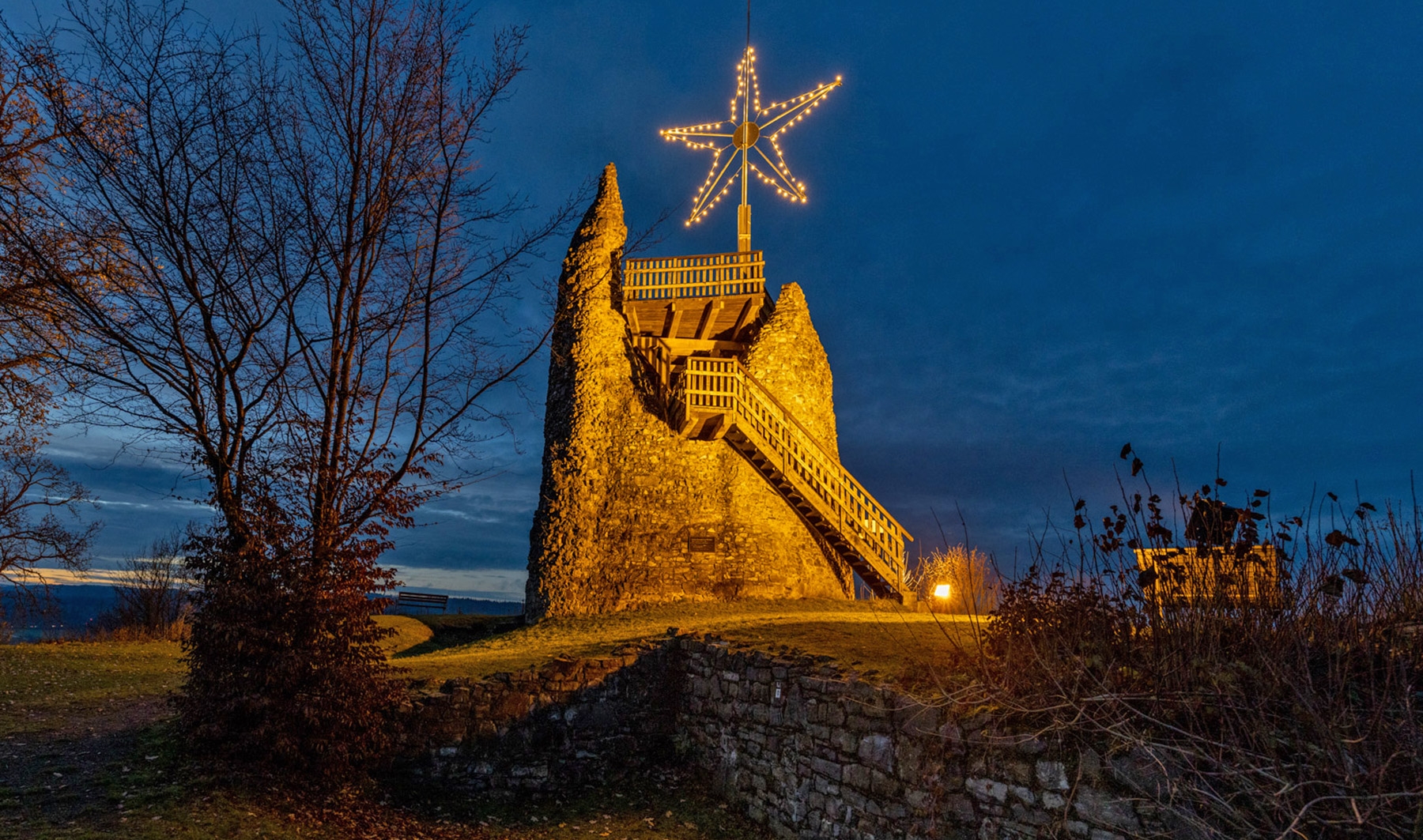 Die Eversberger Burgruine