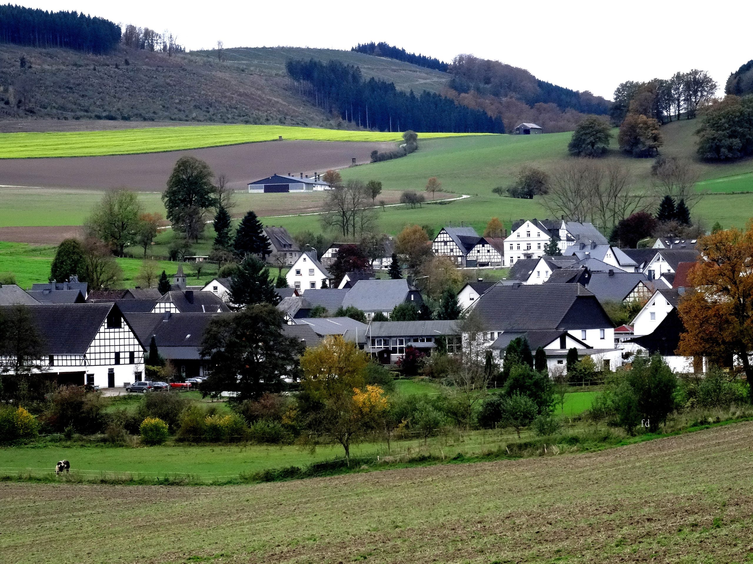 Wallen und die Burgruine Wallenstein