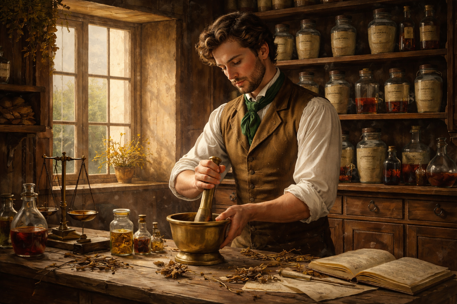 Ein Apotheker in bewegter Zeit