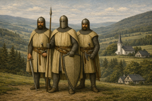 Drei Ritter in Brabecke