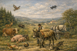 Tiere im Sauerland des 19. Jahrhunderts