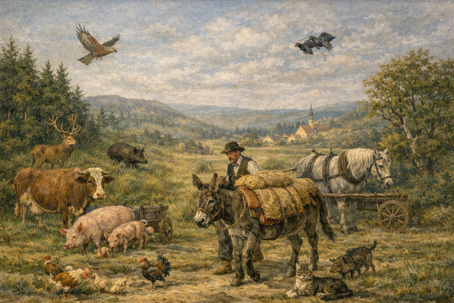Tiere im Sauerland des 19. Jahrhunderts