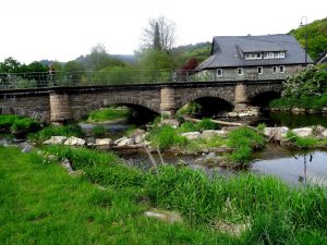 Die historische Wennebrücke in Wenholthausen