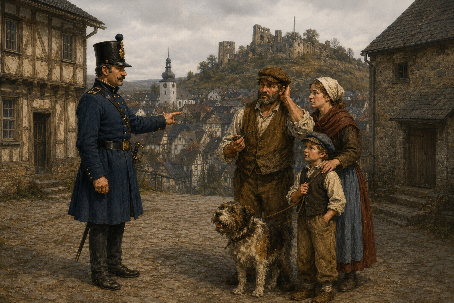 Eine Warnung der Arnsberger Polizei von 1830