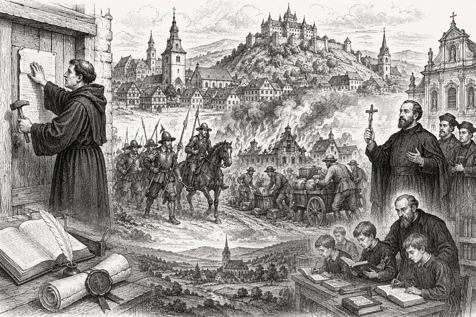 Reformation und Gegenreformation ab 1517