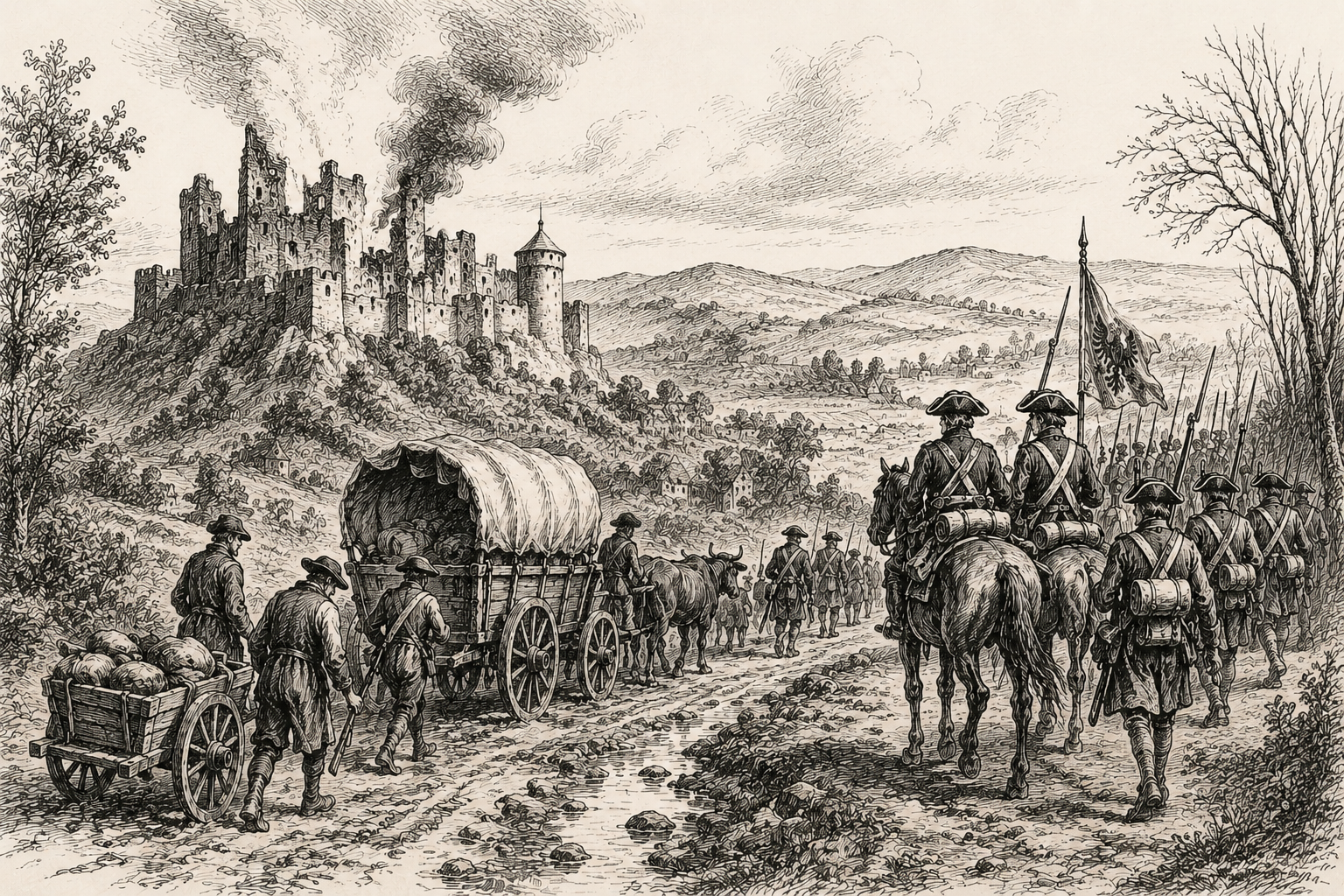 Der siebenjährige Krieg 1756 – 1763