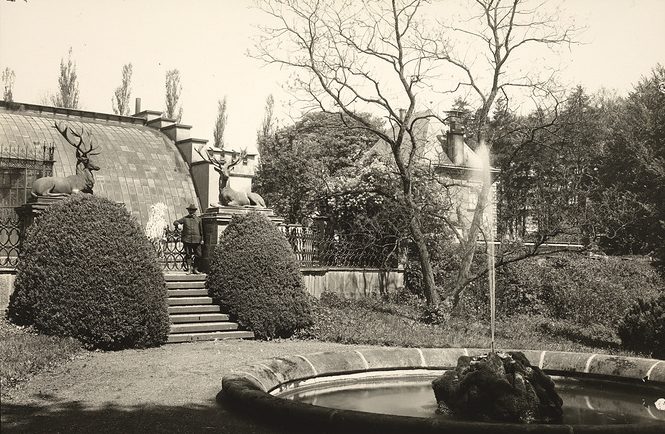 Ehemaliger Schlossgarten in Höllinghofen