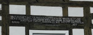 Hausinschriften